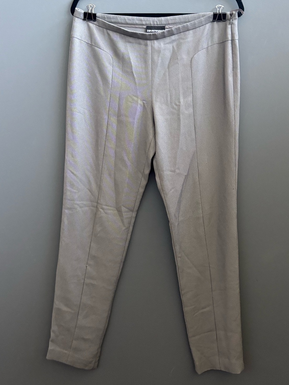 Emporio Armani Vintage Light Gray Women’s Dress Pants